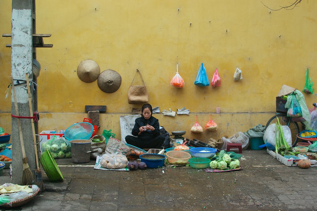 Market trader Hanoi